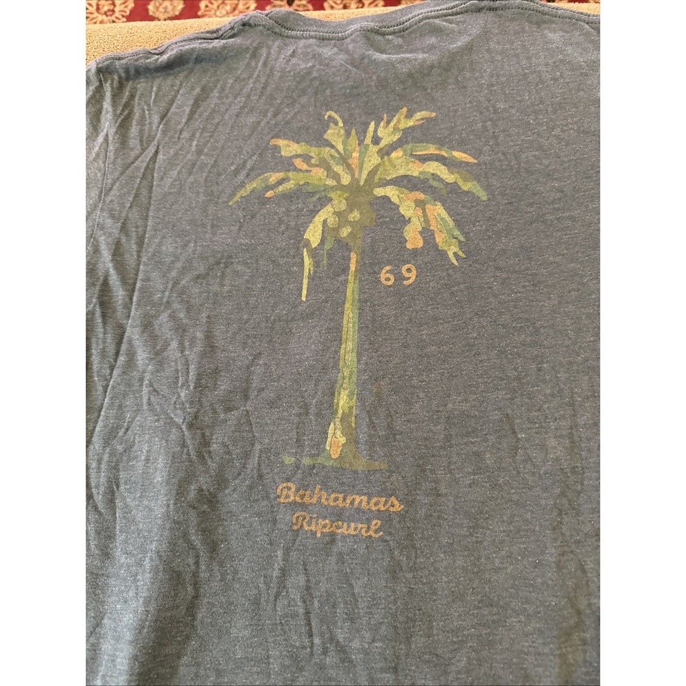 Ripcurl Rip Curl Bahamas Graphic T Shirt Size Medium (Drew)